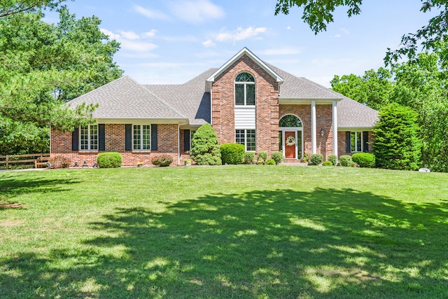 4700 E Deer Noll Rd, Columbia, MO 65201 - view of front facade featuring brick siding and roof with shingles