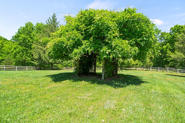 4700 E Deer Noll Rd, Columbia, MO 65201 - view of yard featuring a rural view
