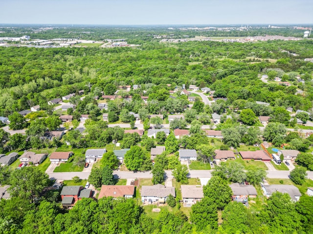 drone / aerial view