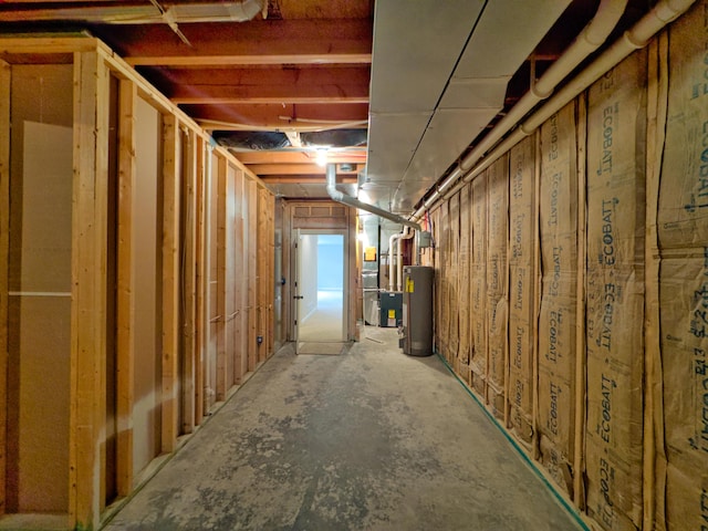 5300 Perche Pointe Pl, Columbia, MO 65203 - unfinished basement featuring water heater