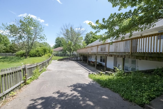 705 Redwood Dr, Ashland, MO 65010 - view of home's community featuring a deck