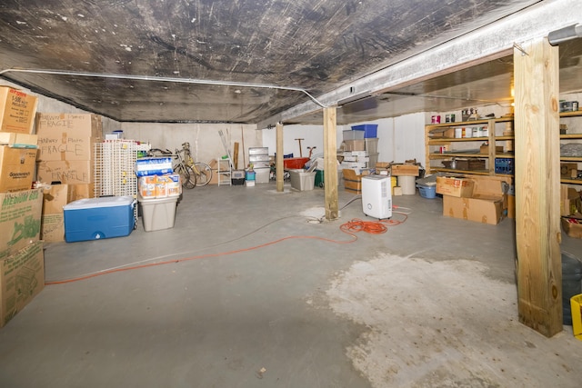 705 Redwood Dr, Ashland, MO 65010 - view of unfinished basement