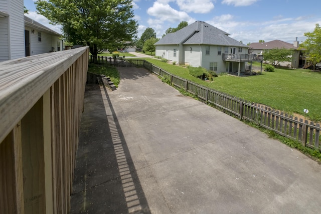 705 Redwood Dr, Ashland, MO 65010 - view of patio / terrace featuring a residential view