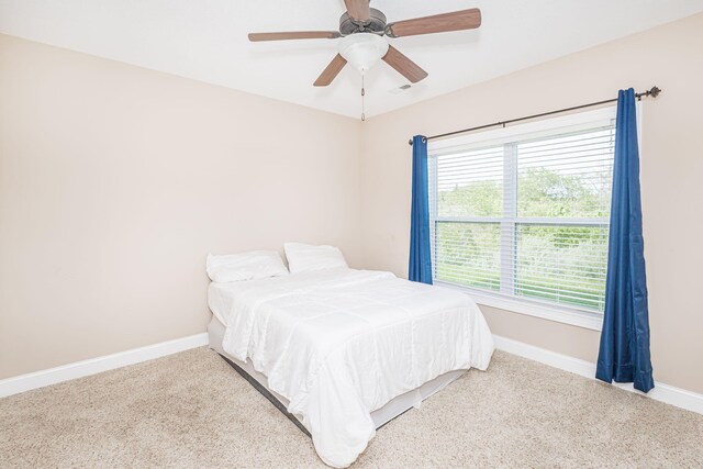 4105 Astoria Way, Columbia, MO 65203 - carpeted bedroom with baseboards and a ceiling fan