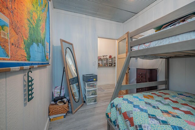 1081/2 E Broadway St, Brunswick, MO 65236 - bedroom with wood finished floors