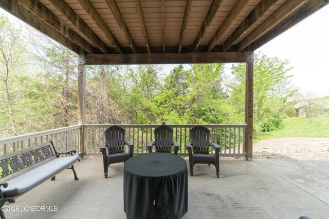 1200 Choctaw Ridge Dr, Holts Summit, MO 65043 - view of patio / terrace