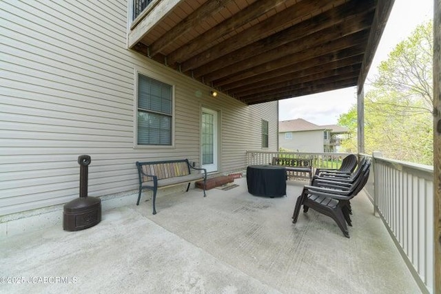 1200 Choctaw Ridge Dr, Holts Summit, MO 65043 - view of patio / terrace