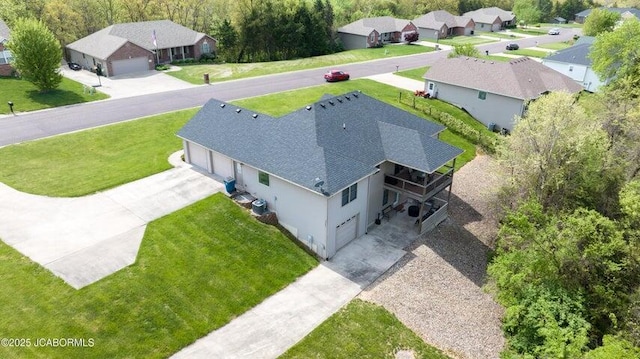 1200 Choctaw Ridge Dr, Holts Summit, MO 65043 - aerial view of residential area