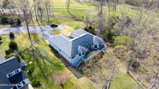view of subject property