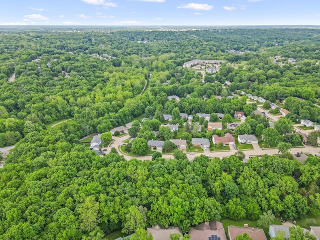 2313 Katy Ln, Columbia, MO 65203 - aerial view of a forest