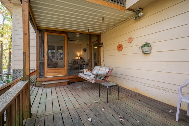 2512 Cimarron Dr, Columbia, MO 65203 - view of deck