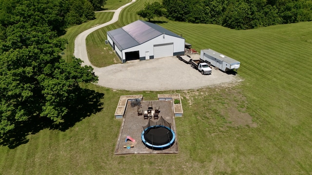 5100 E Dunbar Ln, Centralia, MO 65240 - aerial view of property and surrounding area