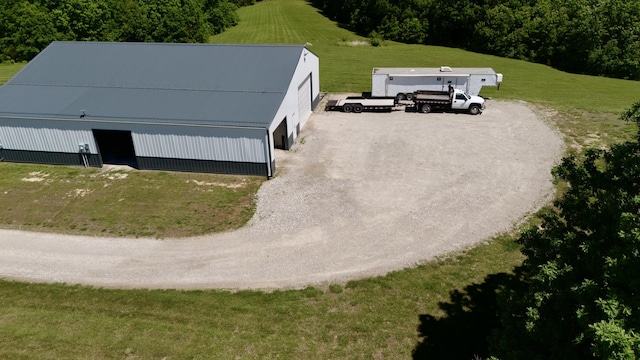 5100 E Dunbar Ln, Centralia, MO 65240 - aerial view of property and surrounding area