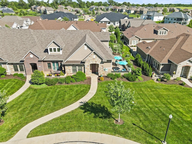 1732 Linkside Dr, Columbia, MO 65201 - aerial perspective of suburban area