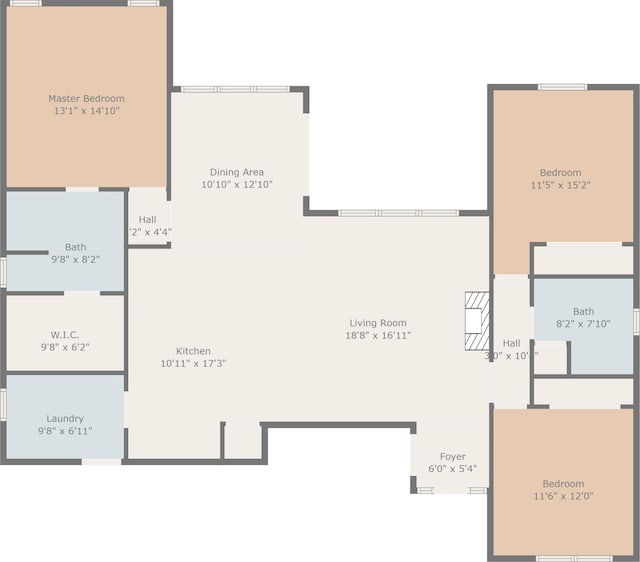 1043 Shore Acres, Columbia, MO 65201 - floor plan / room layout