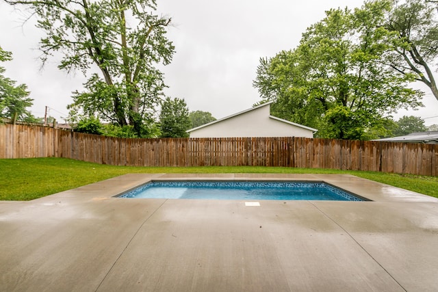210 Hickam Aly, Ashland, MO 65010 - view of swimming pool with a fenced backyard and a patio