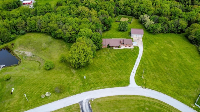 1820 N Hemlock Ridge Rd, Rocheport, MO 65279 - bird's eye view of a large body of water