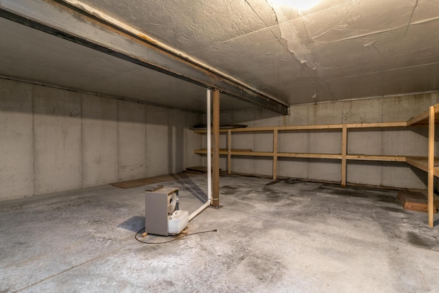 1820 N Hemlock Ridge Rd, Rocheport, MO 65279 - view of unfinished basement