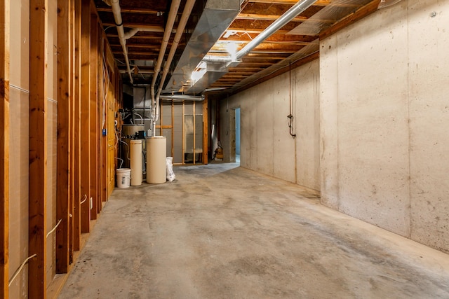 1820 N Hemlock Ridge Rd, Rocheport, MO 65279 - view of unfinished basement