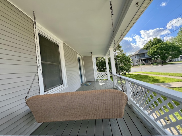 112 W 6th St, Fulton, MO 65251 - view of wooden porch