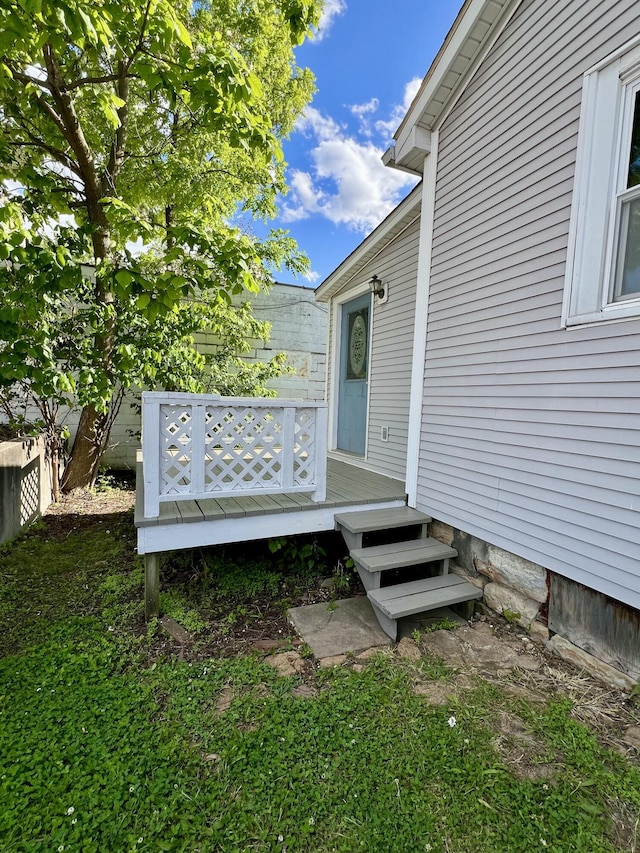 112 W 6th St, Fulton, MO 65251 - view of deck