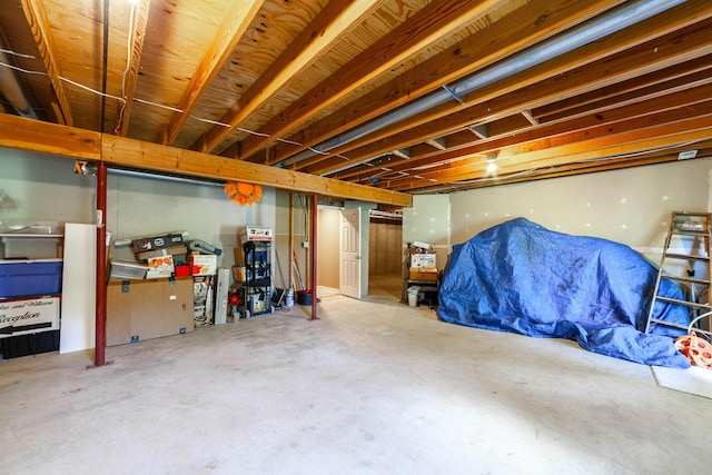 2803 Wooded Creek Dr, Columbia, MO 65203 - view of unfinished below grade area
