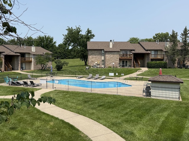 1999 N Waterfront Dr Unit H, Columbia, MO 65202 - community pool featuring stairs and a patio area