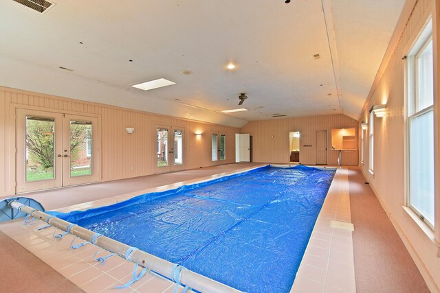 404 S Greenwood Ave, Columbia, MO 65203 - indoor pool with french doors