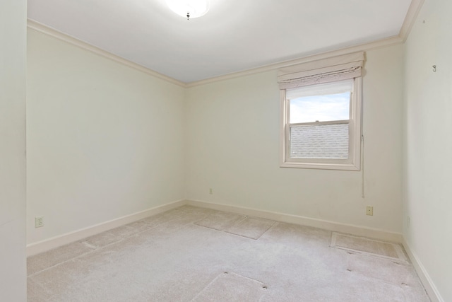 404 S Greenwood Ave, Columbia, MO 65203 - carpeted empty room featuring ornamental molding and baseboards