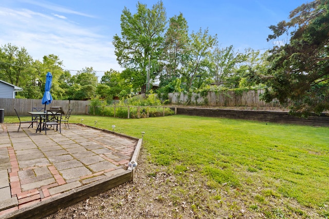368 Crown Pt, Columbia, MO 65203 - view of yard featuring a patio and central air condition unit