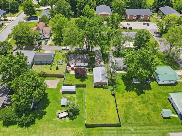105 W Johnson Ave, Ashland, MO 65010 - aerial view of residential area