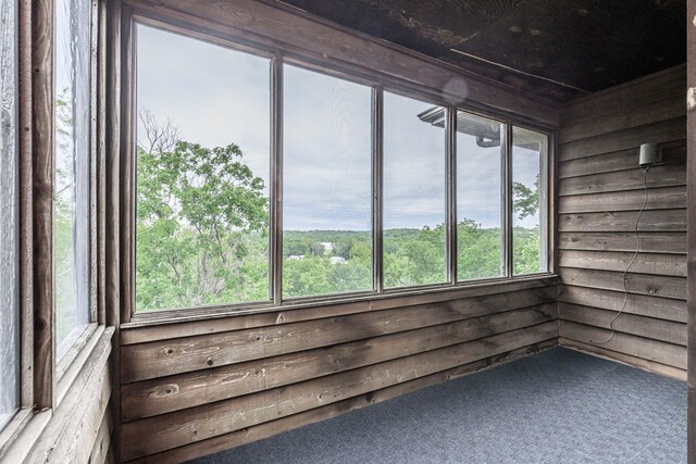 2416 Cimarron Dr, Columbia, MO 65203 - view of unfurnished sunroom