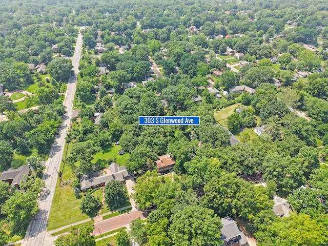 303 S Glenwood Ave, Columbia, MO 65203 - bird's eye view