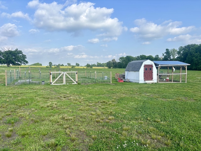 11630 N Varnon School Rd, Hallsville, MO 65255 - view of yard with a view of countryside