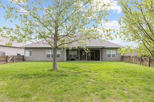 1703 Ballentine Ln, Columbia, MO 65201 - rear view of house featuring a shingled roof