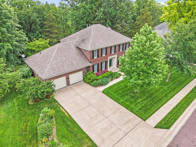 5208 E Tayside Cir, Columbia, MO 65203 - aerial view of property and surrounding area
