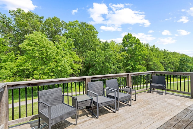 7400 Pemberton Dr, Columbia, MO 65203 - view of deck