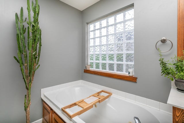 205 Jameson Dr, Ashland, MO 65010 - bathroom featuring a jetted tub and plenty of natural light
