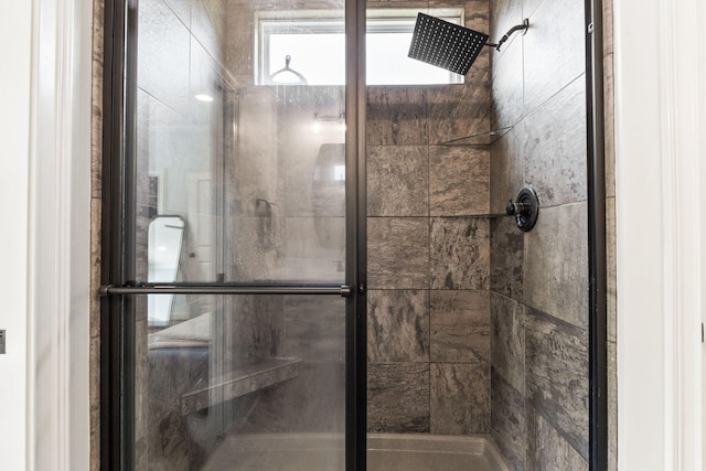 128 Cedar Falls Ct, Columbia, MO 65203 - bathroom with a shower stall