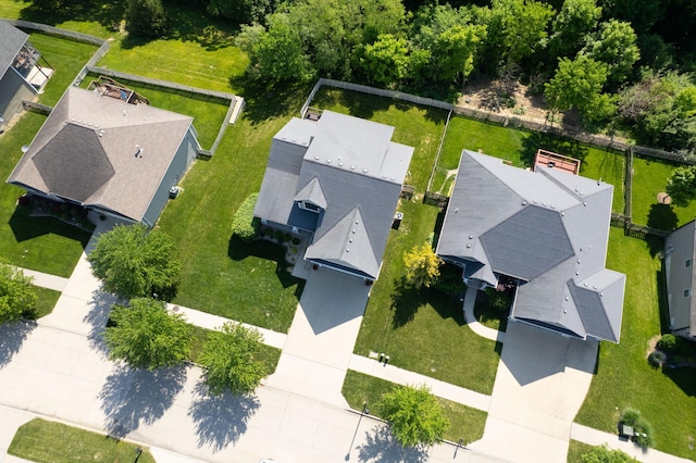128 Cedar Falls Ct, Columbia, MO 65203 - aerial perspective of suburban area