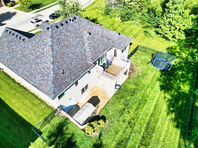 602 E Old Hawthorne Dr, Columbia, MO 65201 - view from above of property