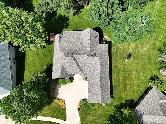2409 Wild Oak Ct, Columbia, MO 65201 - view from above of property