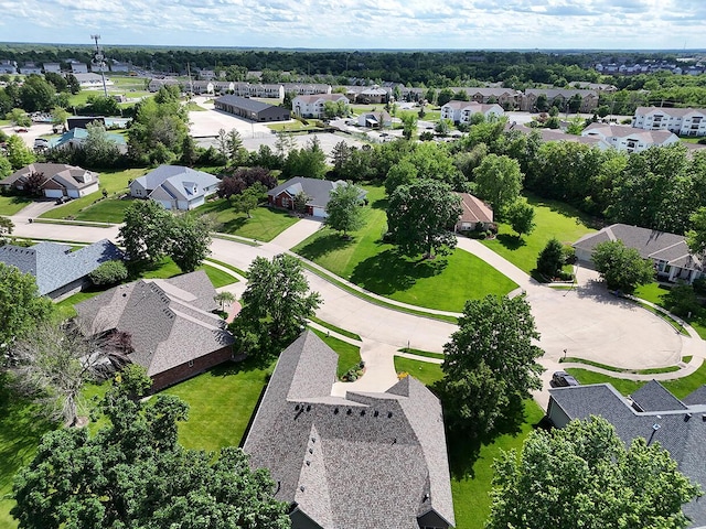 2409 Wild Oak Ct, Columbia, MO 65201 - aerial perspective of suburban area