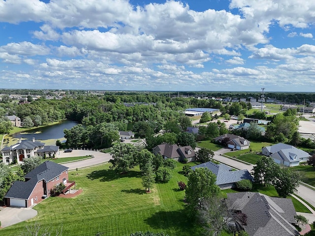 2409 Wild Oak Ct, Columbia, MO 65201 - aerial perspective of suburban area with a nearby body of water