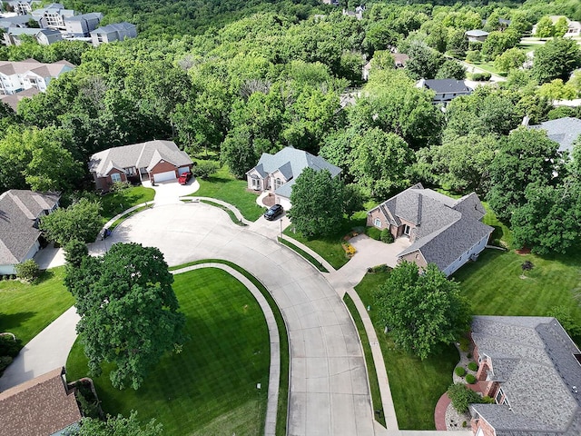 2409 Wild Oak Ct, Columbia, MO 65201 - aerial view of property and surrounding area featuring nearby suburban area