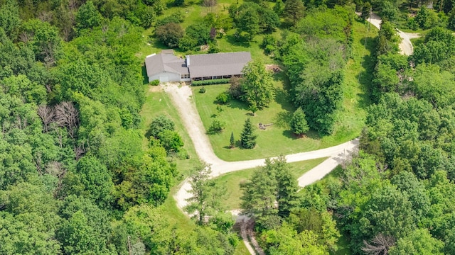 3111 E E W Snowy Hills Ln, Hartsburg, MO 65039 - drone / aerial view