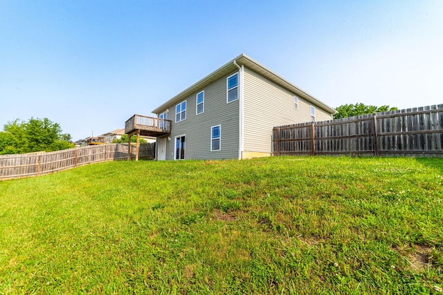5506 Murfreesboro Dr, Columbia, MO 65201 - rear view of house featuring a deck