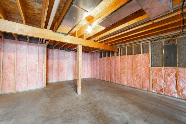 5506 Murfreesboro Dr, Columbia, MO 65201 - unfinished below grade area featuring electric panel