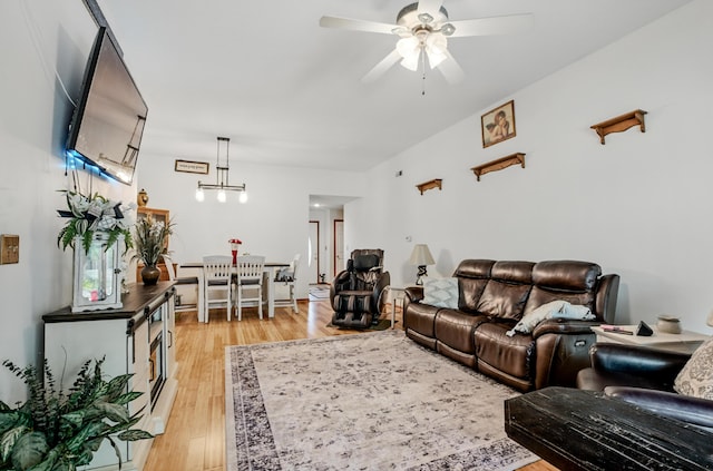 1402 Jean Rae Dr, Columbia, MO 65203 - living area with a ceiling fan and light wood-type flooring