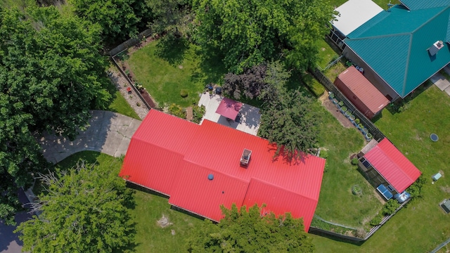 7901 N Chesley Dr, Columbia, MO 65202 - view from above of property